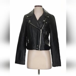 FP Movement by Free People Black Leather Jacket